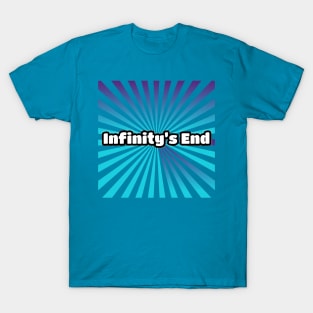 Infinity's End Blue Transparent Logo T-Shirt